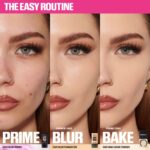 Easy Blur Natural Airbrush Foundation with Niacinamide - HUDA BEAUTY - Imagen 3