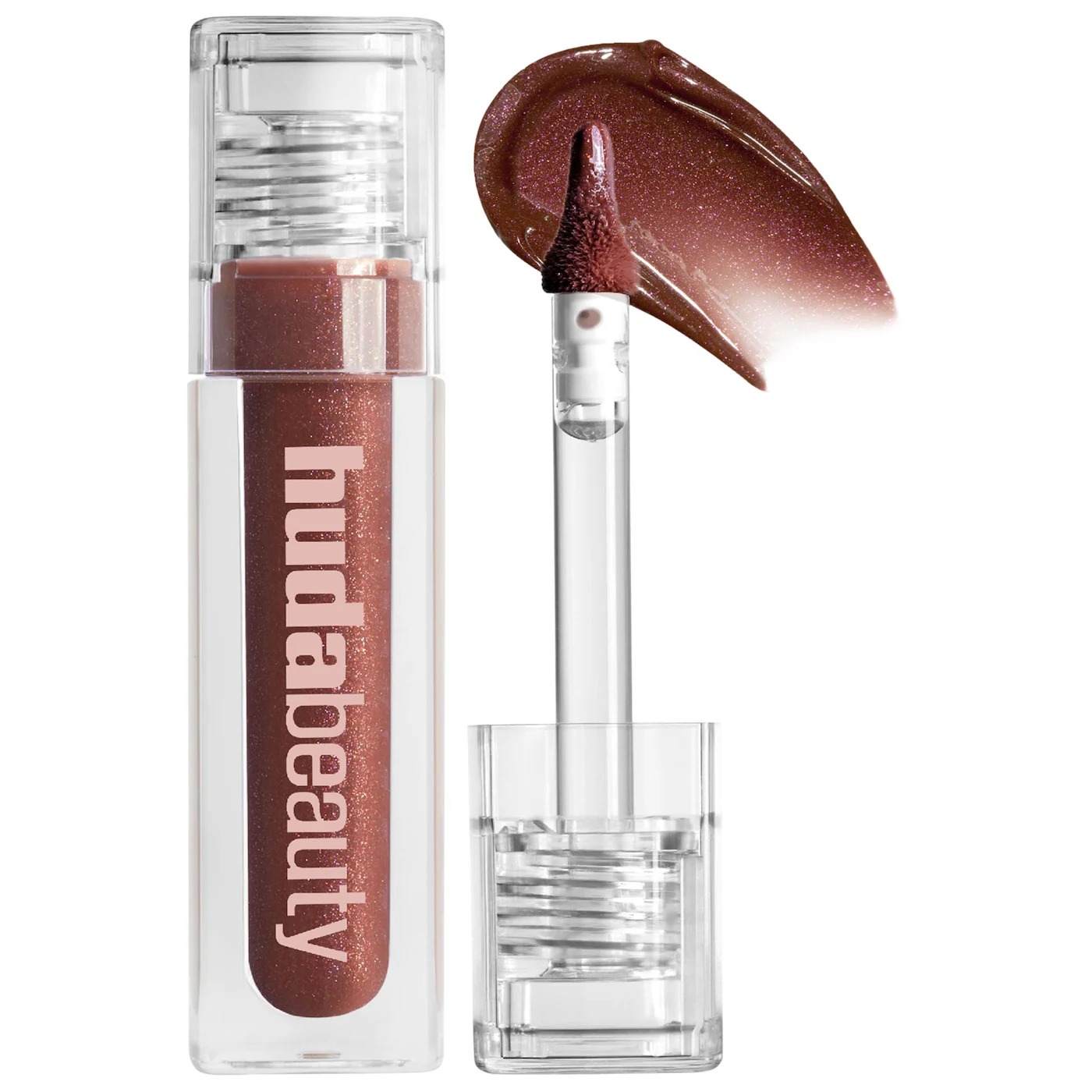 WhatsApp Image 2026-05-19 at 12.37.38 PM Faux Filler Shiny Non-Sticky Lip Gloss - HUDA BEAUTY - Imagen 1