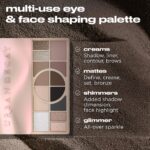 Naked Shaped Cool-Toned Makeup Palette for Eyes & Face - URBAN DECAY - Imagen 3